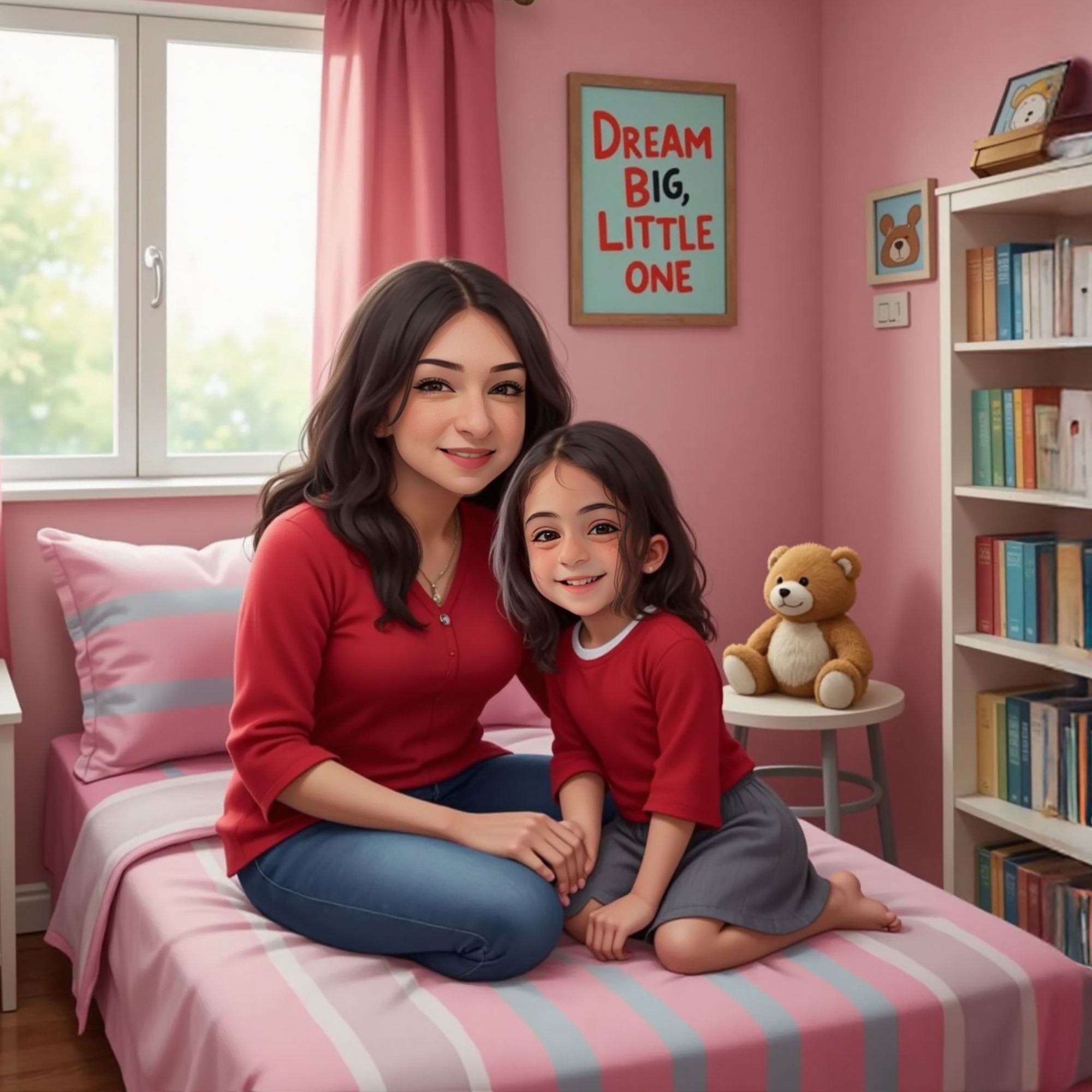 حضن الأم وحديث الدفء