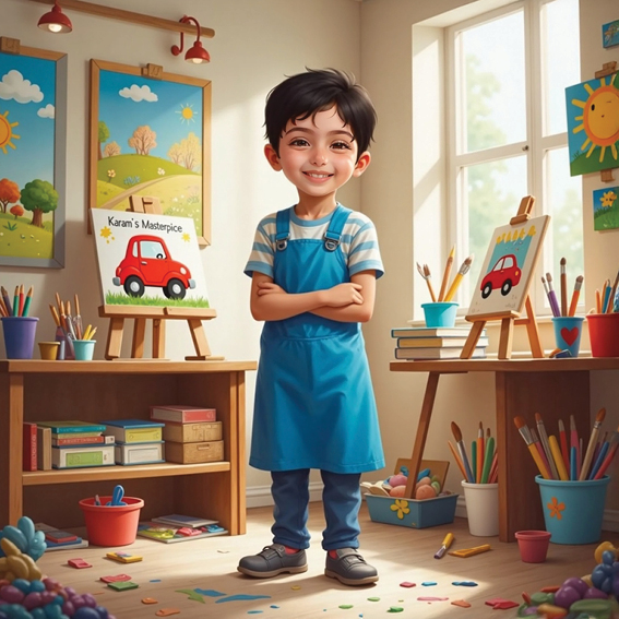 الرسام الموهوب