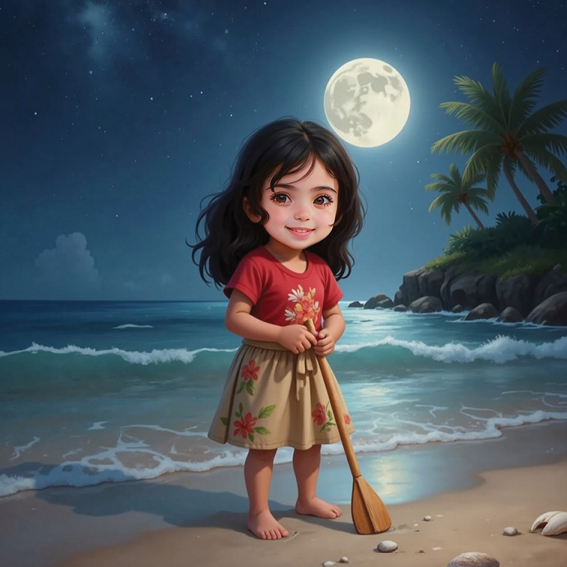 رحلة موانا مع الموج