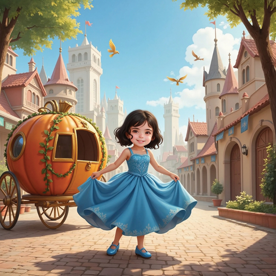 أناقة سندريلا البراقة