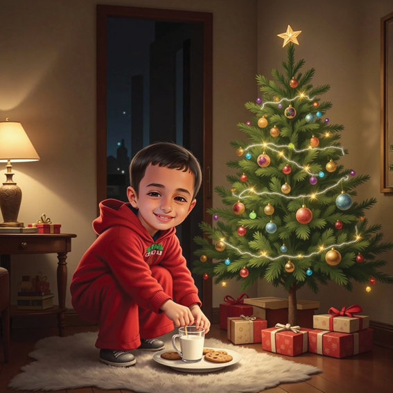 الامنية لبابا نويل