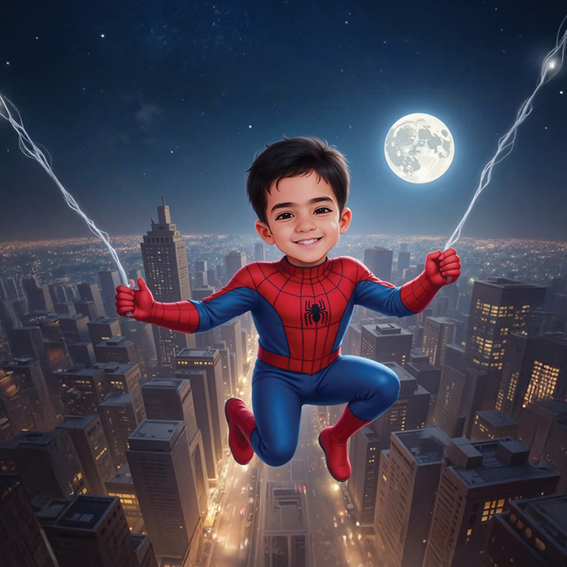 سبايدرمان ينقذ المدينة