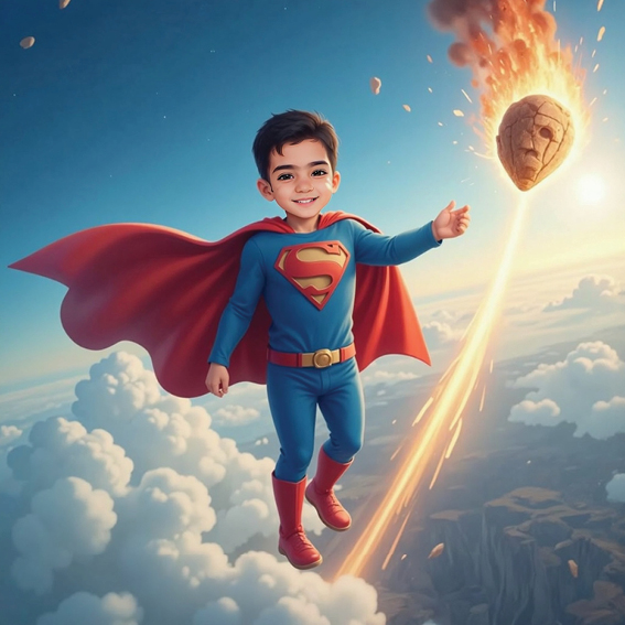 سوبرمان والتصدي للخطر