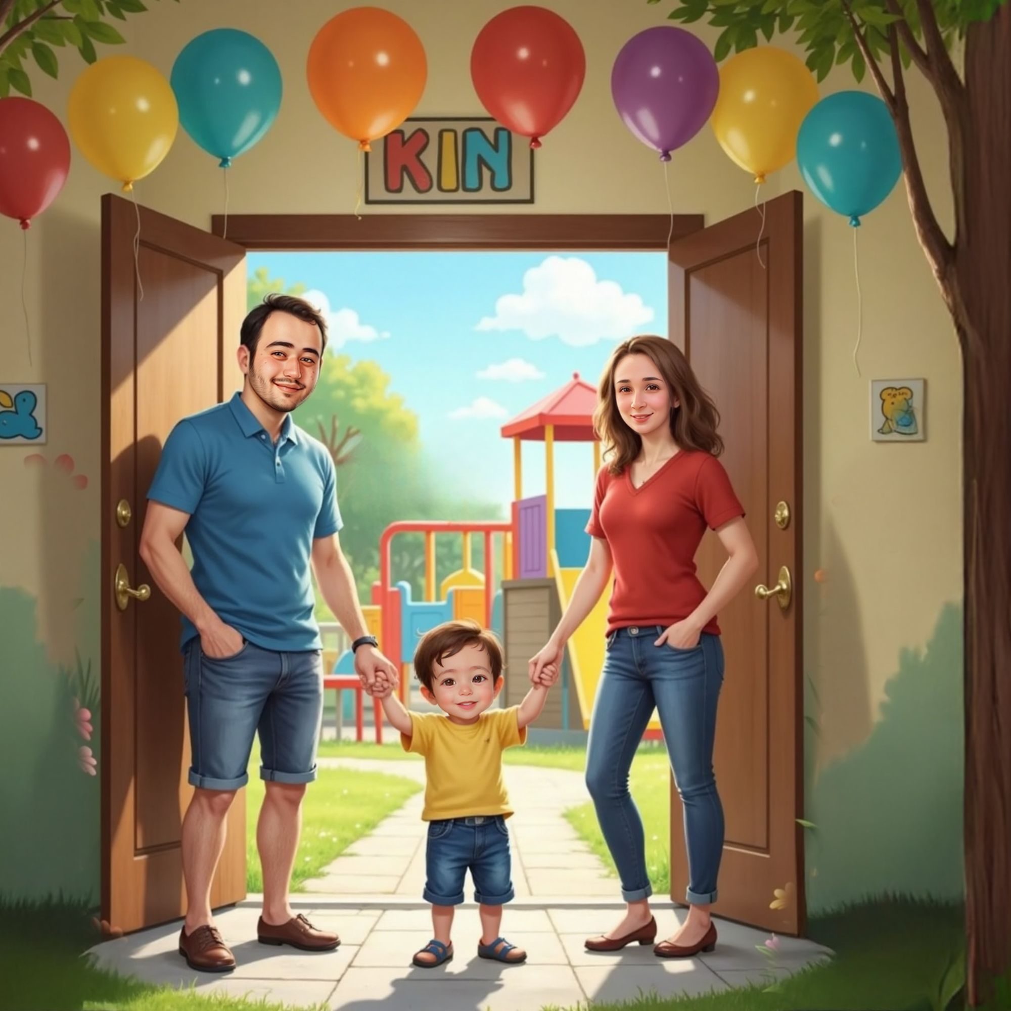 لقاء مفعم بالفرح بعد يوم جميل